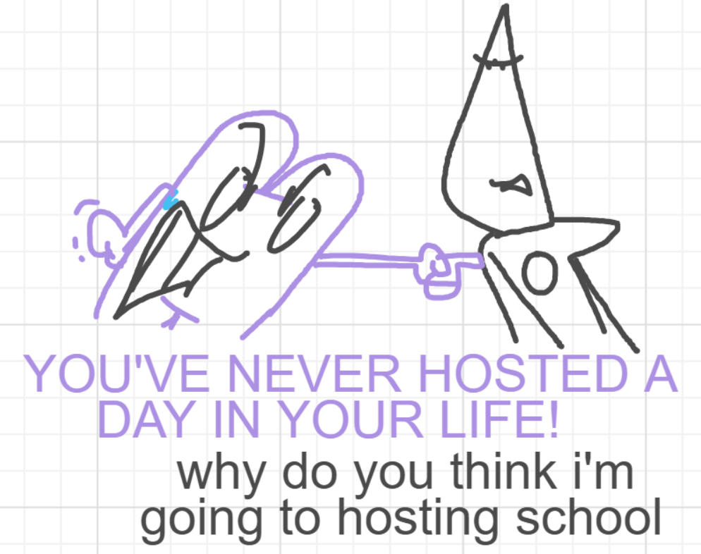 A panel from I've Been Everywhere, Man, episode nine of the Board Boards object show by Furretwalk/WalkingFurret.